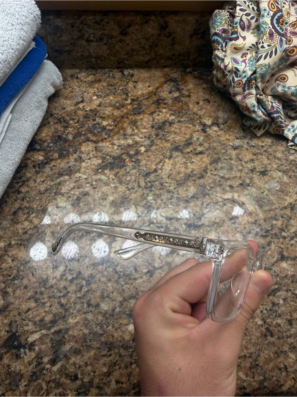 Chrome glasses